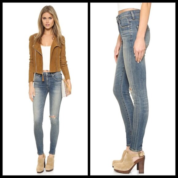 💕CITIZENS OF HUMANITY💕 Rocket High Rise Skinny Jeans Break Em In 29 NWT - Picture 1 of 8